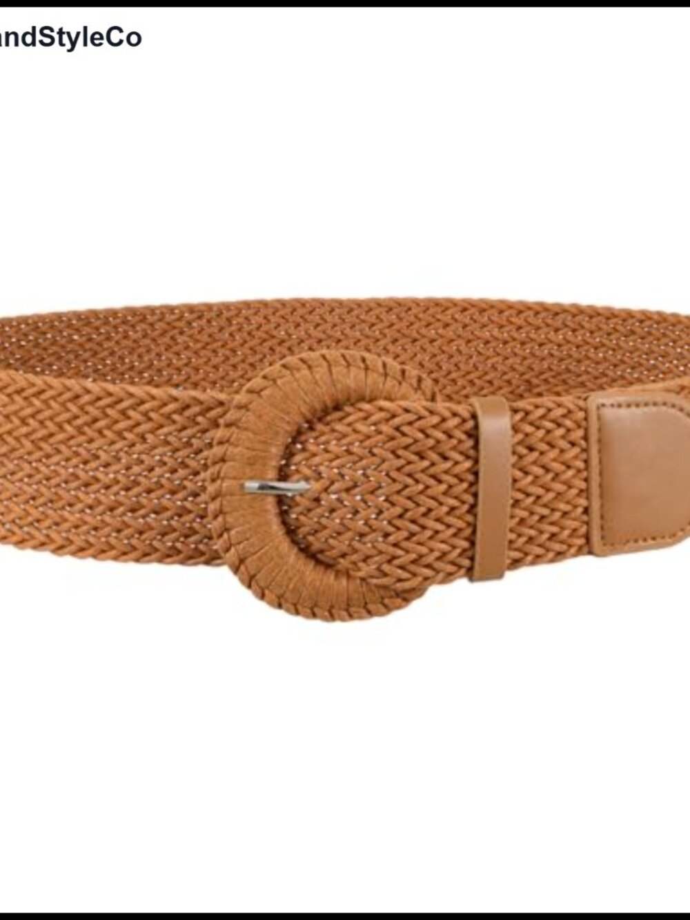 Boho Wide Woven Belt for Dress, Wax Rope Braided Waist Belt